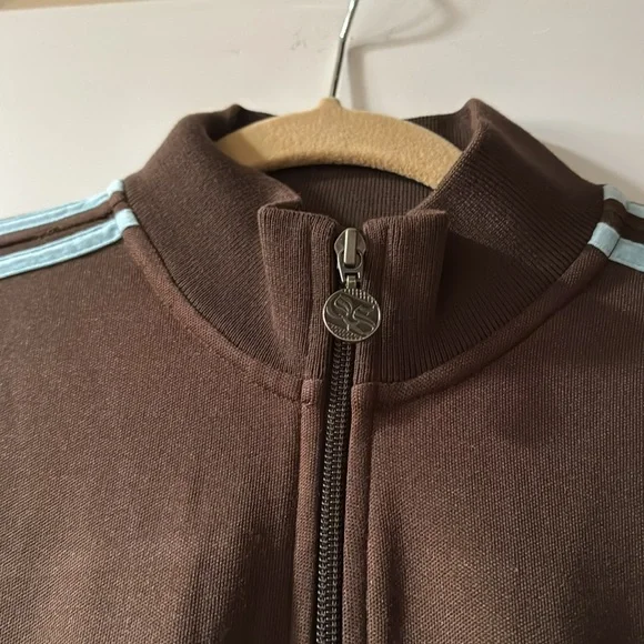 BNWT QUICKSILVER BROWN ZIP UP - Picture 3 of 9